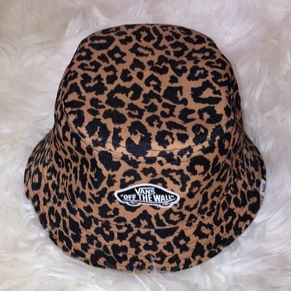 VANS Leopard Cheetah Bucket Hat SM - Picture 1 of 10